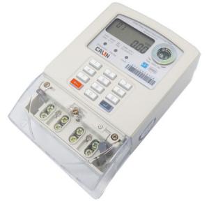 China IP54 Single Phase Sts Water Meter Digital Kwh Meters Easy connection on sale