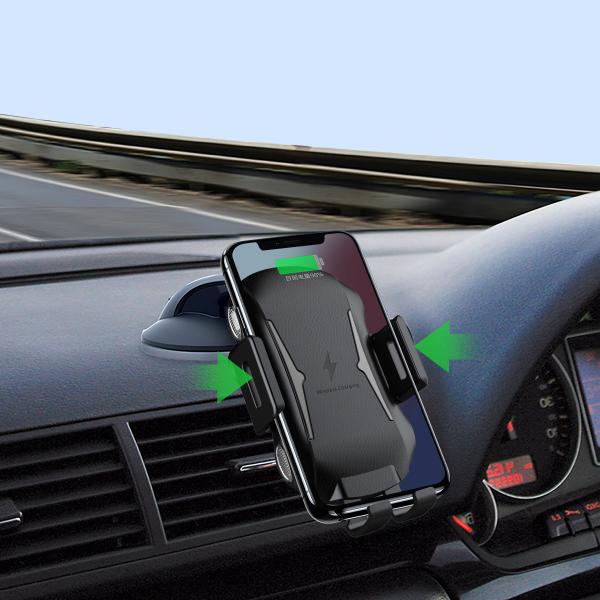 Infrared 10W Wireless Mobile Charger , Qi Wireless Charging Pad USB Port Socket