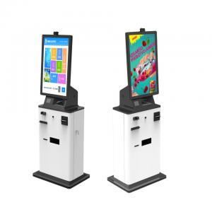 Best Touch Screen Bill Payment Kiosk , 27Inch Self Checkout Cash Register wholesale