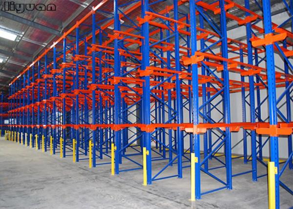 Cheap Color Optional Heavy Duty Drive In And Drive Through Racking Cold Room Storage for sale