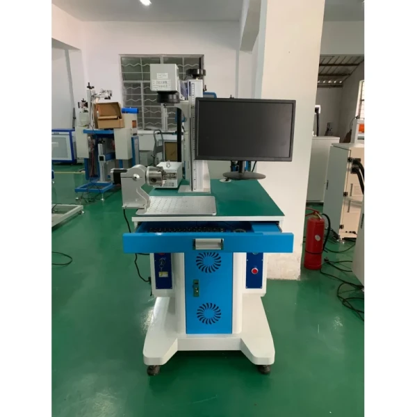 Qr Code Engraving Raycus Fiber Laser Marking Machine Laser Marking Machine Laser Printer