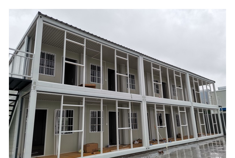 Customized Expandable Container House 2 Story Container Home Prefabricated For Construction