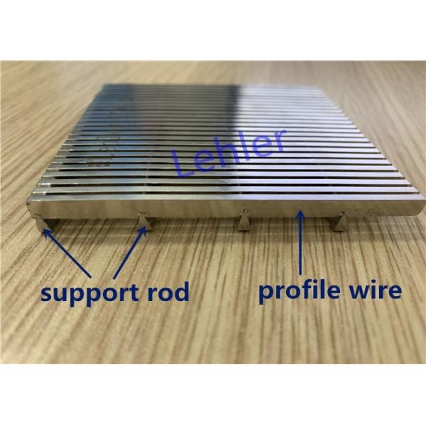 SS316L Wedge Wire Screen Panels High - Precision Slot Opening 2.0*3.0mm