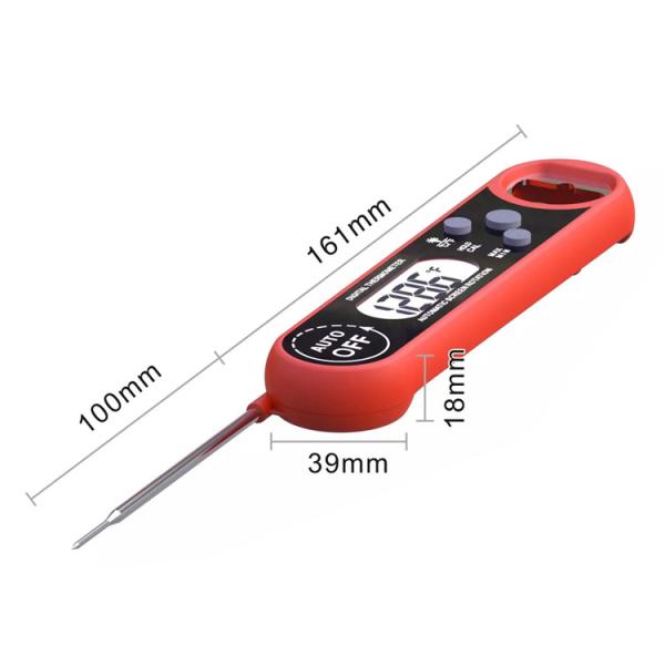 IP67 Instant Read Digital Probe Meat Thermometer For Grilling