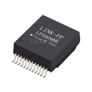China LP5009NL SMD Dual Port 10/100 BASE-T PoE 24 Pin Ethernet Transformer Modules on sale