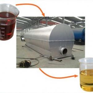 Best D1200*3000mm Mini Crude Oil Refinery Distillation Plant for Petroleum to Diesel and Gasoline wholesale