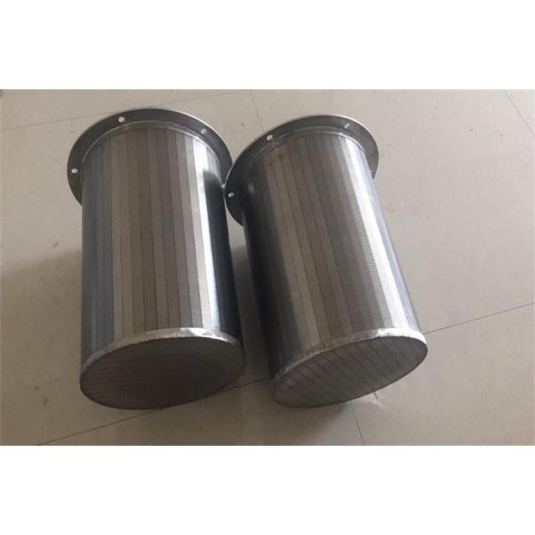 Liquid Wedge Wire Screen Pipe 304 316 Stainless Steel Filter Element