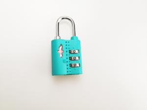 Best PC Material Safe Skies Luggage Locks / TSA 161 Luggage Number Lock Bag Security wholesale