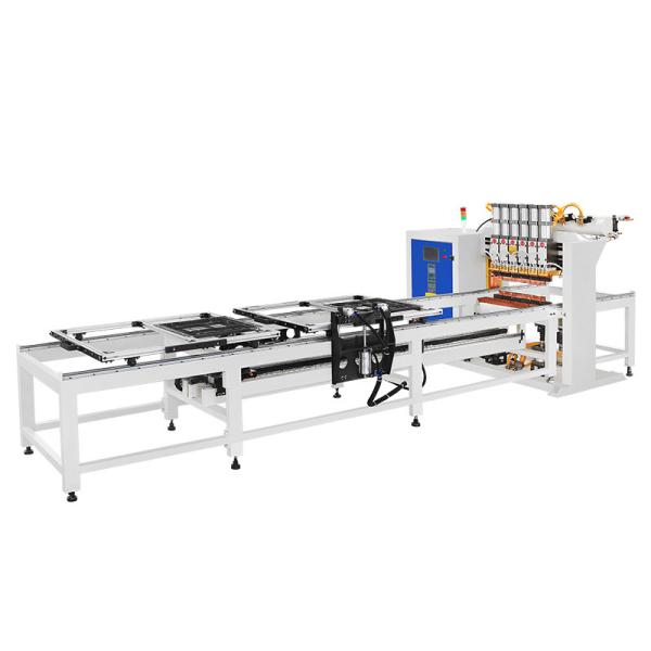 Cheap HWASHI Welding Equipment Automatic Gantry Style Multi Head Spot Row Welding Machine For Wire Mesh Hot Product Provided 2 - 8 Mm for sale