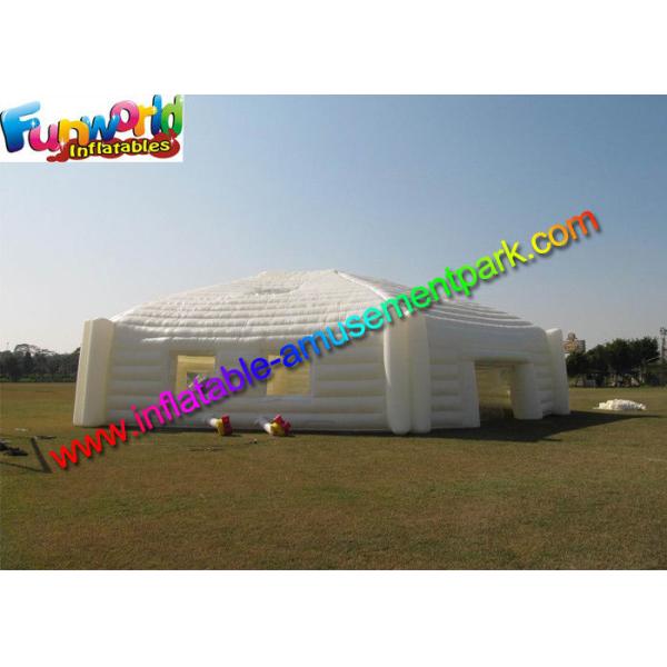 Durable Super Giant Inflatable Tent White Air Building Structure For Rent