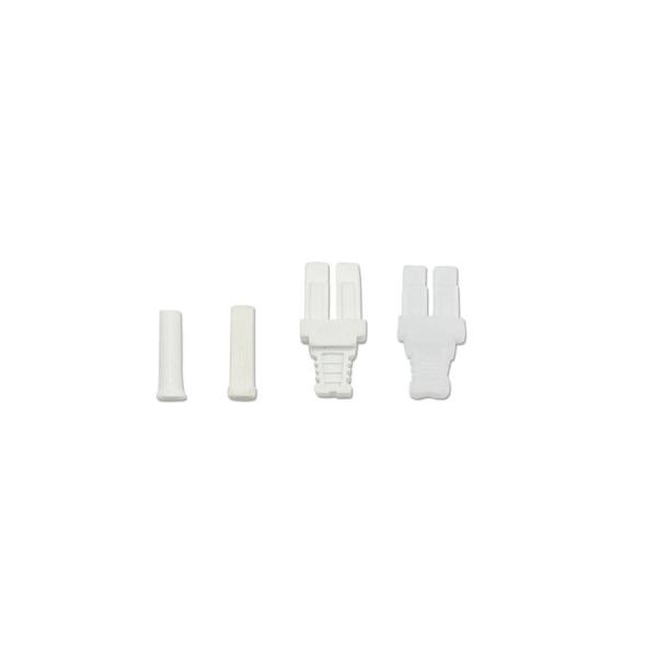 Duplex LC Adapter Multimode Fiber Coupler Mounting Without Flange