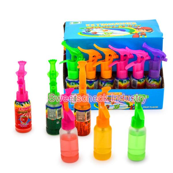 Cheap 20ml Liquid Spraying Drink Sweets Fruit Flavor Fire Extinguisher Shape for sale