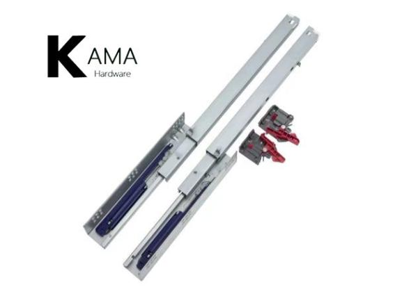 Cheap Push to Open 3- Fold Full Extension Under Mounted Slide with Front Clips for sale