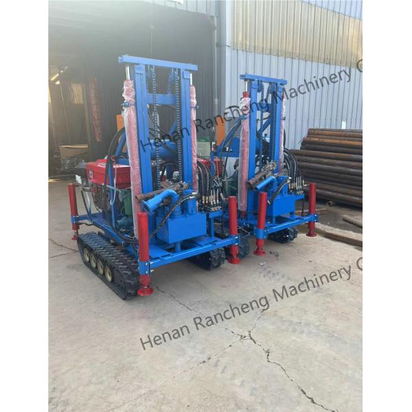 160m Small Portable Water Well Drilling Rig Machine With 35HP Engine