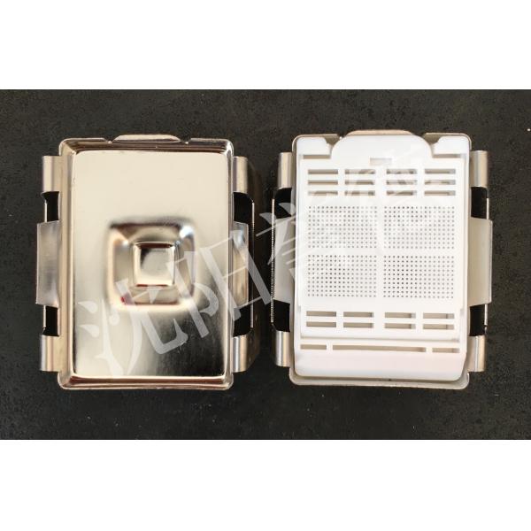 Reusable Tissue Embedding Molds , Histology Cassette Base Mold 7mm × 7mm × 6mm