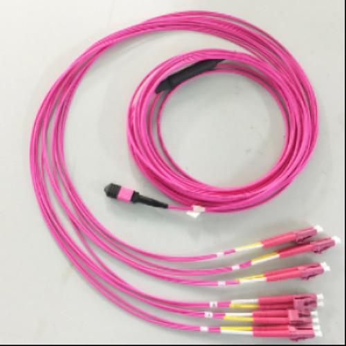 Cheap RoHS Pre Terminated Single Mode Fiber 1310nm MPO MTP 12 Fiber Connectors for sale