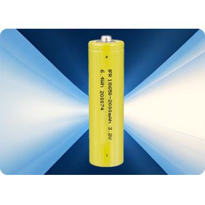 Best 3.2V 2000mAh LiFePo4 Battery 6A Discharge 18650 Rechargeable wholesale