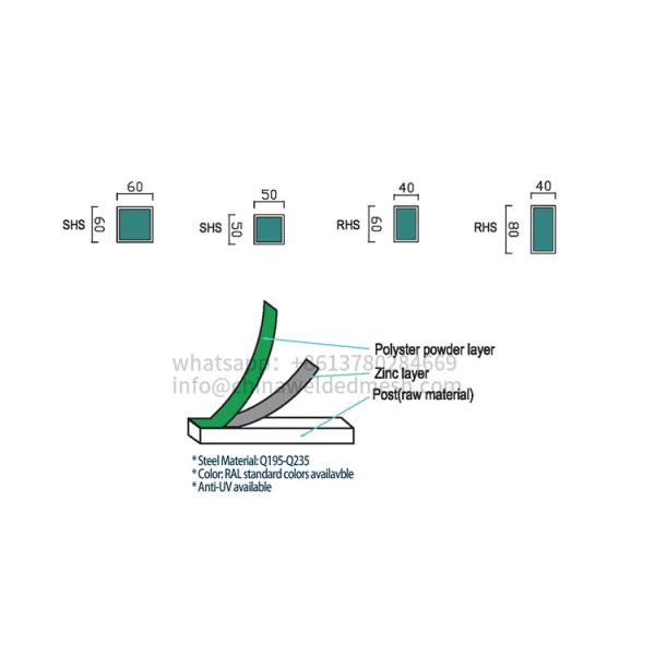 Powder Coated Welded Mesh Fence Curved 3D V Bend For Garden