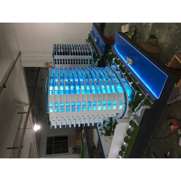 Acrylic Residential Building Model , 3D Max Building Modeling 1 . 6 * 1 . 8M