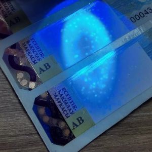 Cigarette Anti Counterfeiting Label Customized For Paper Carton Household