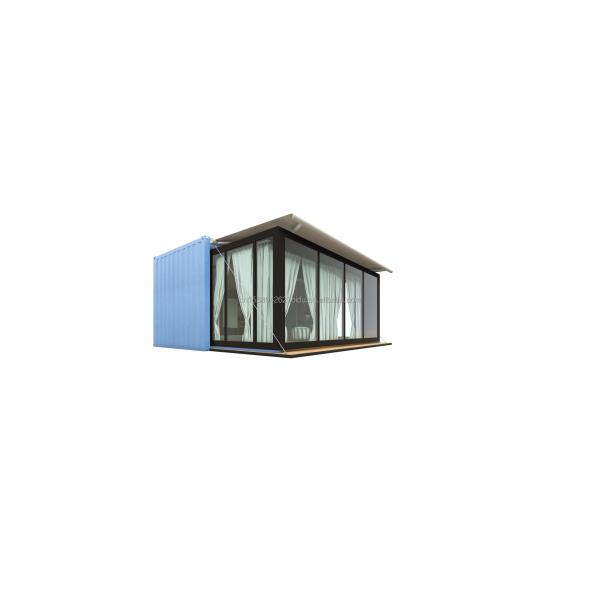 20ft Luxury Prefabricated Expandable Container House Ready Made Flat Pack Villa with Customized Color and Shipping Cost