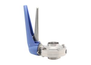 China Tri Clamp End Silicone Seats 4 Inch Butterfly Valves on sale