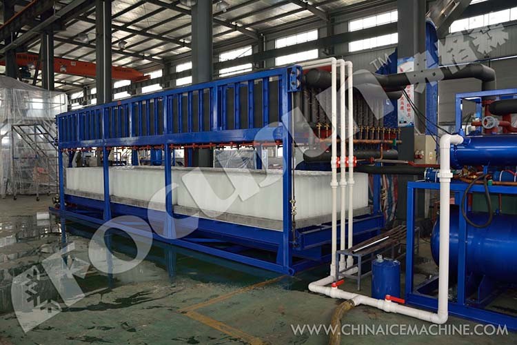 Newest Technology Direct Cooling Block Ice Machine 5210 KG Capacity