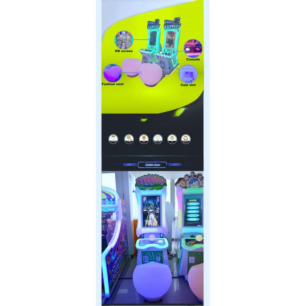 Kids Amusement Redemption Game Machine Parkour Runing Arcade