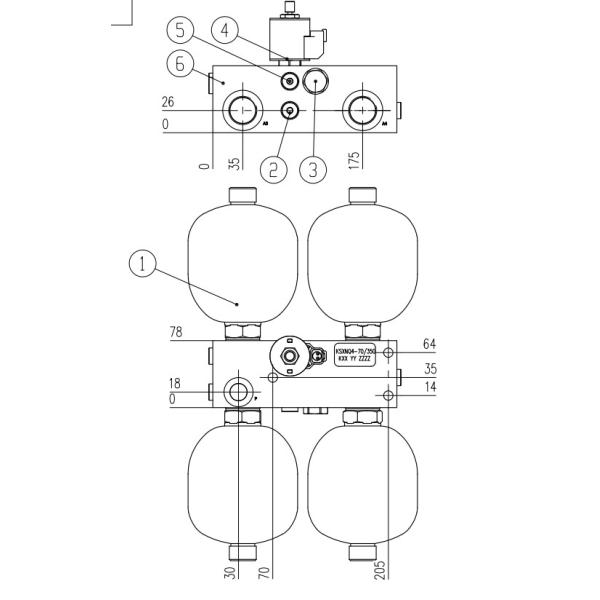 350bar Pilot Operated Pressure Relief Valve pilot oil resource valve