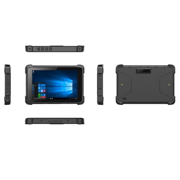 10.1 Inch 450Nit NFC Rugged Tablet PC Windows 10 2D Scanning