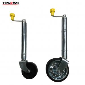 Best Adjustable Solid 240mm Lifting Trailer Jockey Wheel Without Clamp wholesale