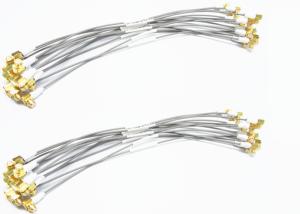 SMP Female Custom Cable Assembly Right Angle Low Loss for Cable MF068B Diameter+0.24mm