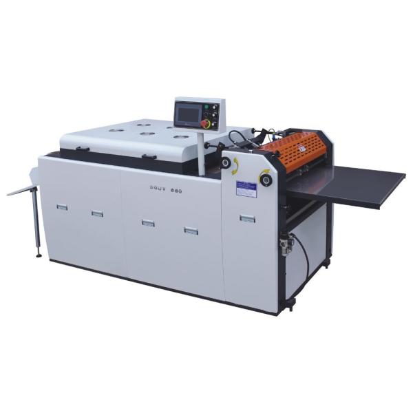 Cheap Semi Automatic / Online Glazing Full Spot UV Coating Machine SGUV Series for sale