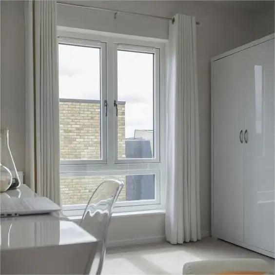 Cheap  Customized Modern Glass Casement Window Soundproof PVC UPVC Windows for sale