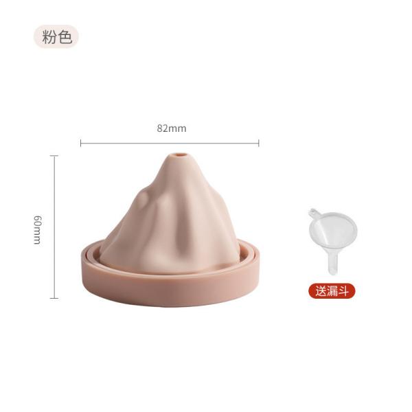 Roll Over Image To Zoom In Ice Cube Molds, Cocktail Ice Cube Tray, Silicone Ice Mountain Shaped Ice Molds Snow Mountain Mould