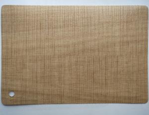 Best Wood Grain Finish PVC Foils Roll For Furniture Door Decoration wholesale