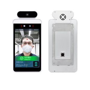 600mm Temperature Face Recognition Biometric Device Terminal stainless steel 30