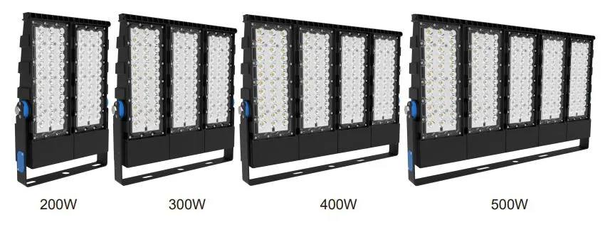 IP67 5 Years Warranty High Quality No Light Pollution Outdoor Waterproof 400W LED Flood Light for Arena Tennis Basebal Field Court Golf Course