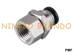 China PMF Series Straight Pneumatic Tube Fittings Quick Connecting on sale