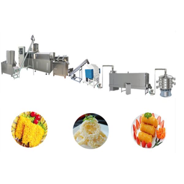 Pastry Bread Crumbs Machine Higher Production Efficiency Easy To Clean