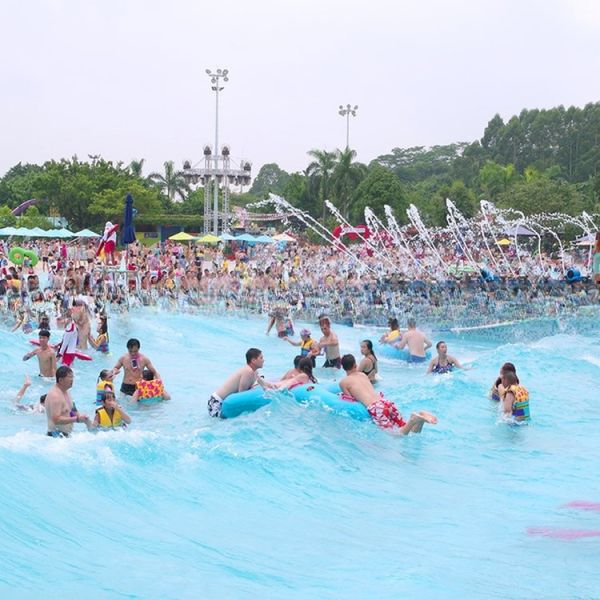 Surfing Machine Artificial Wave Pool for Aqua Amusement Park