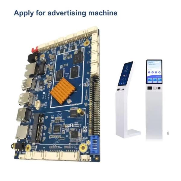 Cheap Android / Linux Operating System Low Power Motherboard Embedded With RK3566 Quad Core Processor for sale
