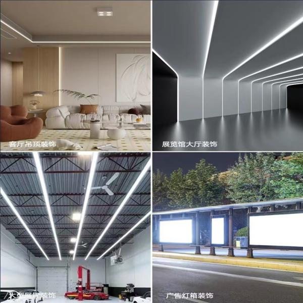 Cheap Flexible Wall Washing Light Strip LED Backlight 24V SMD 2835 48LEDS Diffused Reflection LED Light Strip for sale
