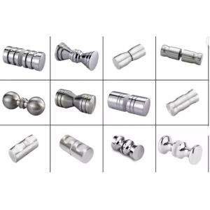 Wall Mounted Zinc Alloy Shower Hardware Sets Bathroom Fixtures Set