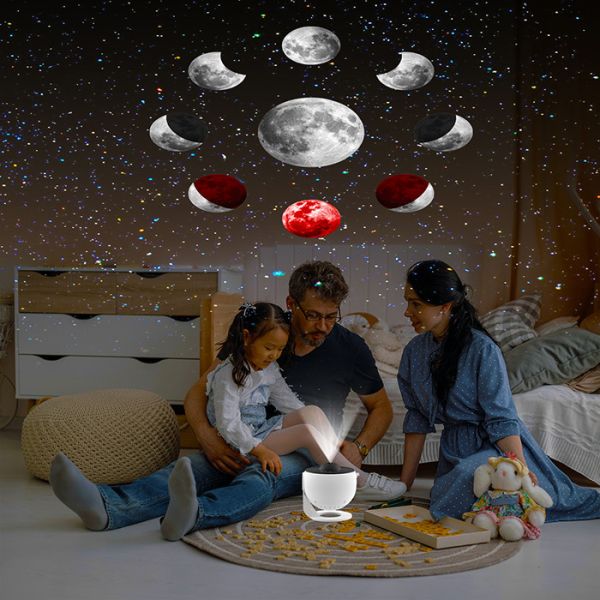 ROHS Ceiling Planet Projector Light 12 HD 4K Film Discs Multiscene