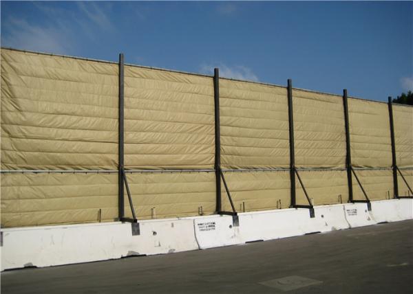 Mobile Noise Barrier 30dB 40dB Insulation layer and noise absorption layer weather resistant waterproof Noise Barriers