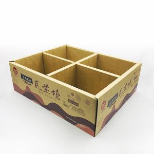 Kraft Paper Foldable Corrugated Boxes Custom Printing