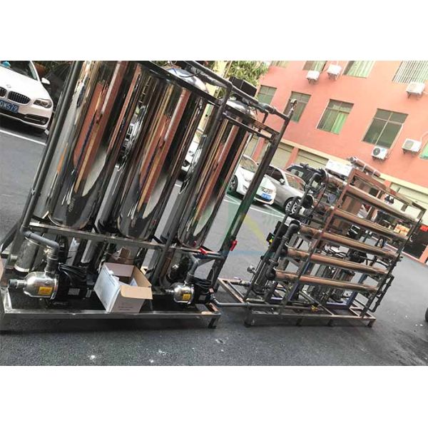 1TPH Automatic Water Softener System / Filtration System For Industrial