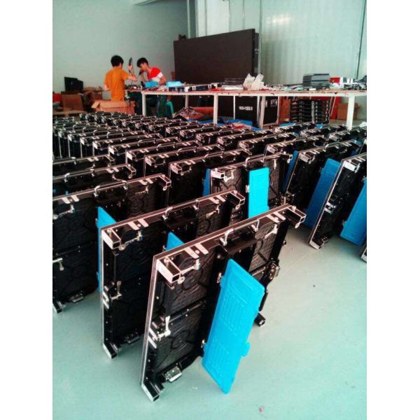 High brightness Customized P4.81 Rental Led Video Screens For Stage Background Wall
