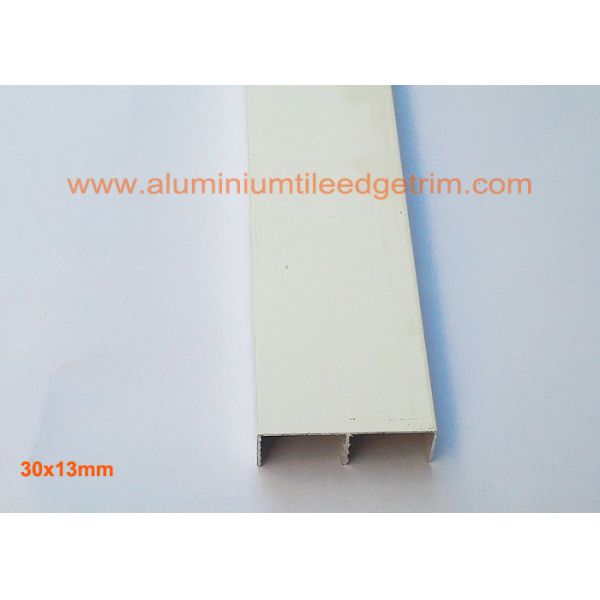 Listello Border U Shaped Aluminium Profile Powder Coating Surface Customized